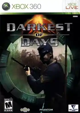 Darkest of Days (USA) box cover front